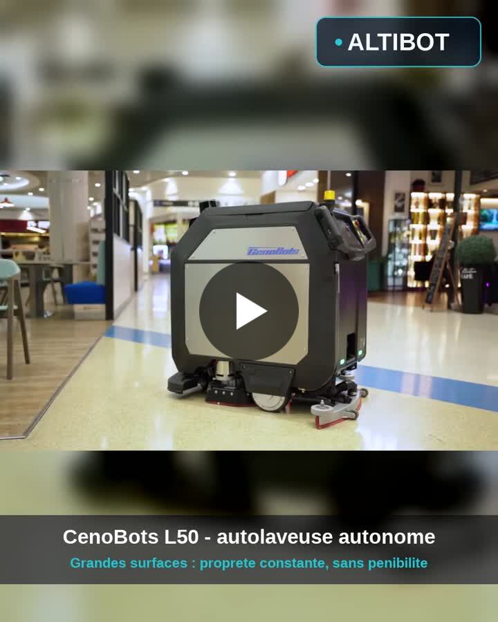 Aperçu de la publication LinkedIn : Nettoyer 10 000 m² en autonomie